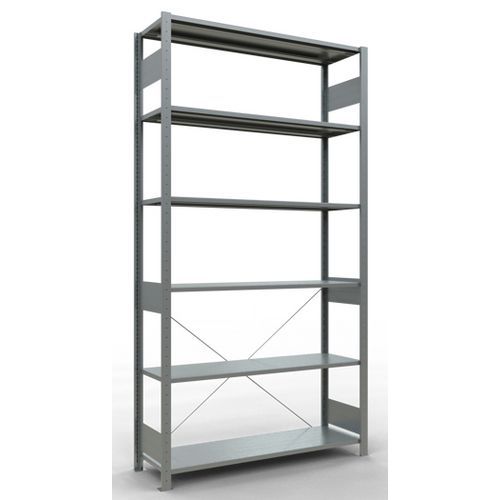 Estantería ligera Easy-Fix - Una cara - 2500 mm de altura - Galvanizada - Schulte