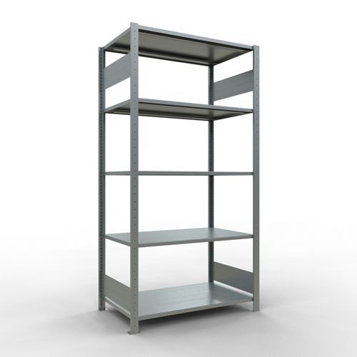 Estantería ligera Easy-Fix - Doble cara - Acabado galvanizado - Schulte