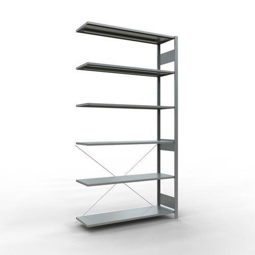 Estantería ligera Easy-Fix - Una cara - 2500 mm de altura - Galvanizada - Schulte