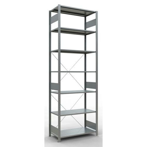 Estantería ligera Easy-Fix - Una cara - Altura 3000 mm - galvanizada - Schulte