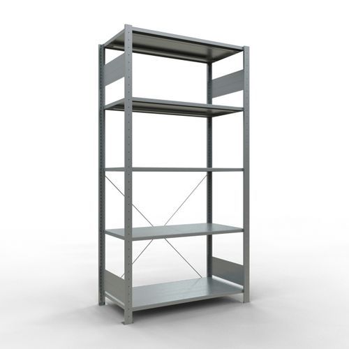 Estantería ligera Easy-Fix - Acabado galvanizado - Schulte