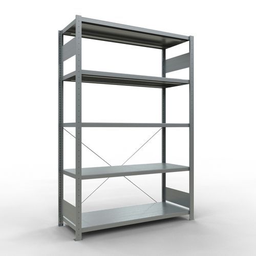 Estantería ligera Easy-Fix - Una cara - Altura 2000 mm - galvanizada - Schulte