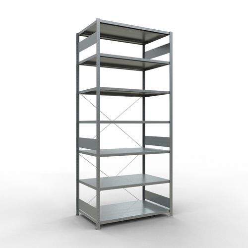 Estantería ligera Easy-Fix - Una cara - Altura 3000 mm - galvanizada - Schulte