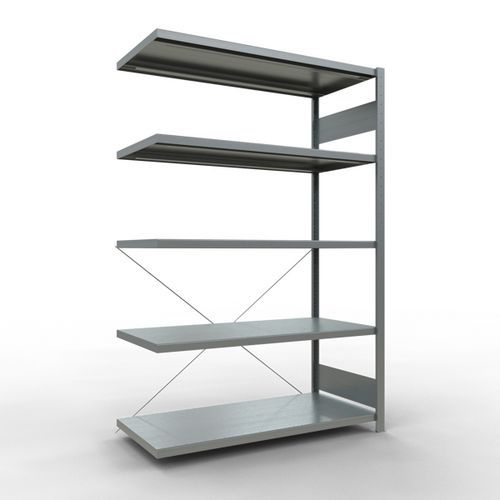 Estantería ligera Easy-Fix - Una cara - Altura 2000 mm - galvanizada - Schulte