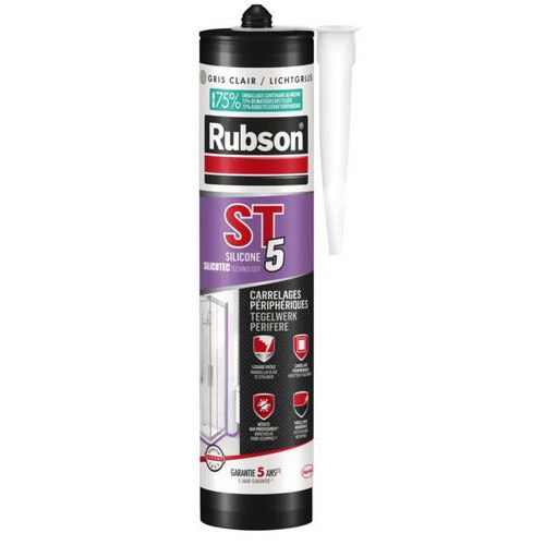 Masilla de silicona sanitaria multiuso ST 5 – Rubson