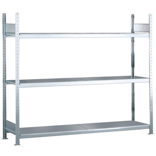 Estantería de gran anchura Easy-Fix Plus - Balda galvanizada - Schulte