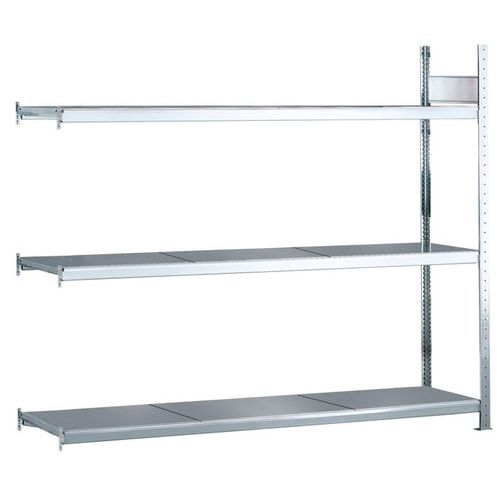 Estantería de gran anchura Easy-Fix Plus - Balda galvanizada - Schulte
