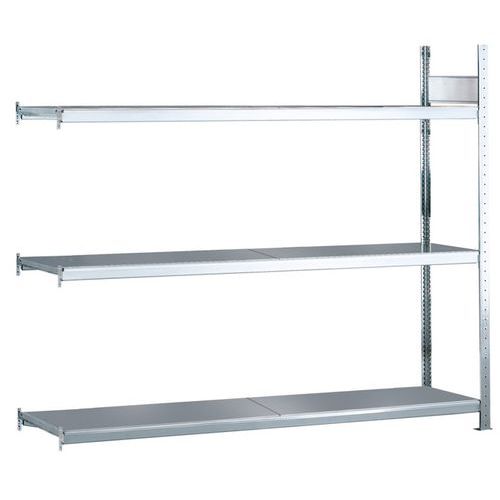 Estantería de gran anchura Easy-Fix Plus - Balda galvanizada - Schulte