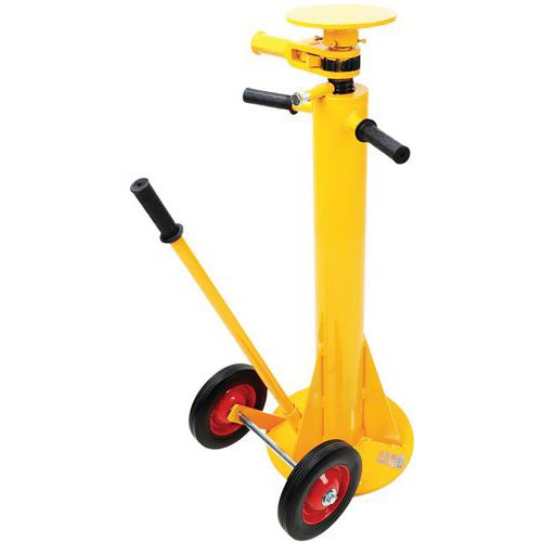 Soporte estabilizador para remolque - Capacidad 45 t - Manutan Expert