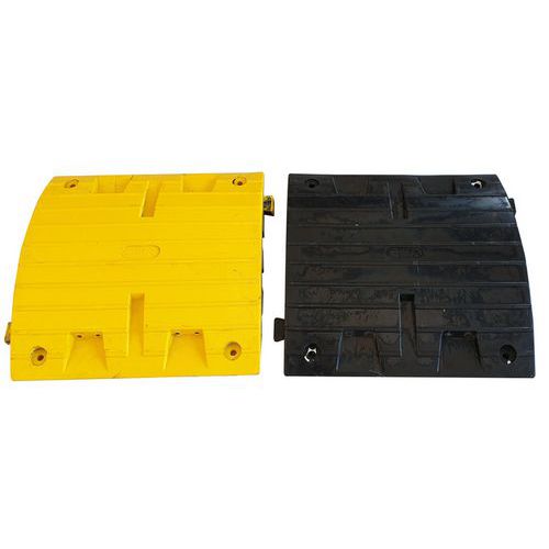 Elementos ralentizadores para camiones – Negro y amarillo – Viso