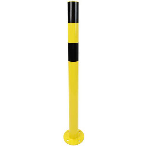Poste de protección negro/amarillo - Manutan Expert
