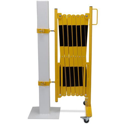 Barrera extensible amarilla y negra - Kit - Crash Stop