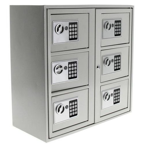 Caja fuerte con cerradura digital y 6 compartimentos - Viso