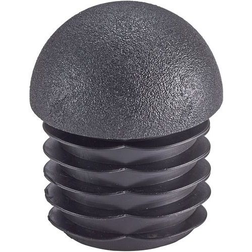 Lote de 2 tapones negros - Diámetro 42 - Mottez