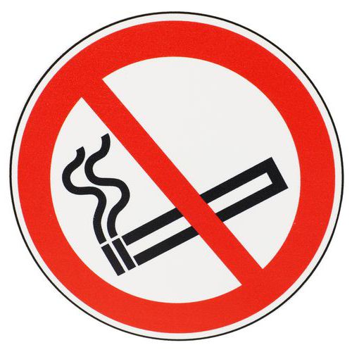 Señal de prohibición de fumar - PVC - Manutan Expert