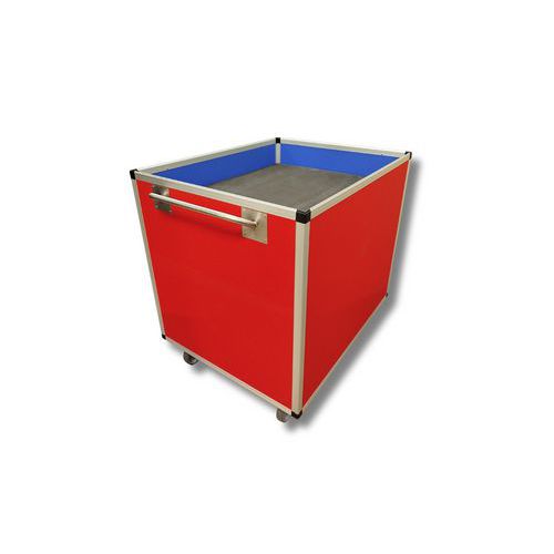 Carro de nivel constante beeplast - 850×650 mm - 50 kg - FIMM