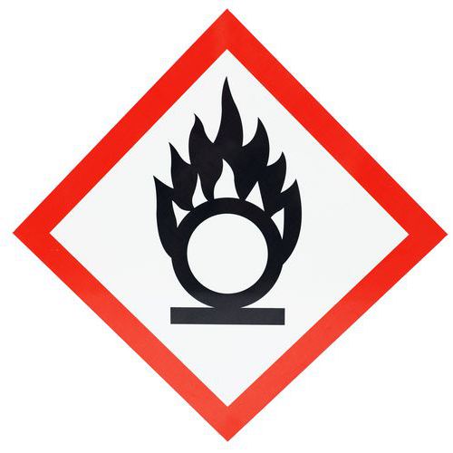 Señal CLP - Riesgo de oxidación - Aluminio - 300×300 mm