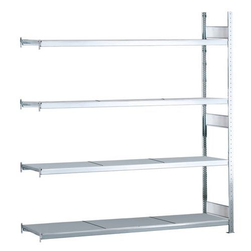 Estantería de gran anchura Easy-Fix Plus - Balda galvanizada - Schulte