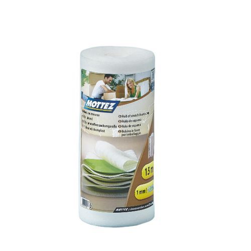 Rollo de film de espuma - 33 cm × 15 m - Mottez