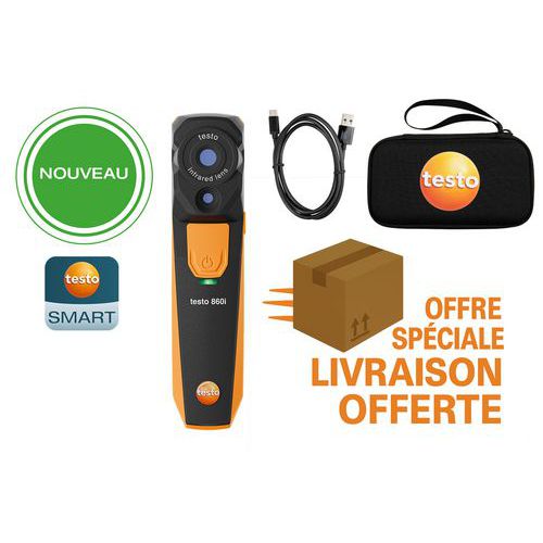 Cámara térmica inalámbrica para smartphone 860i - Testo