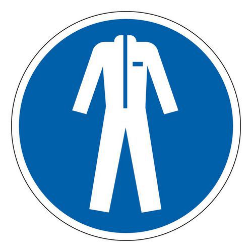 Señal - Ropa de seguridad obligatoria - PVC - Manutan Expert
