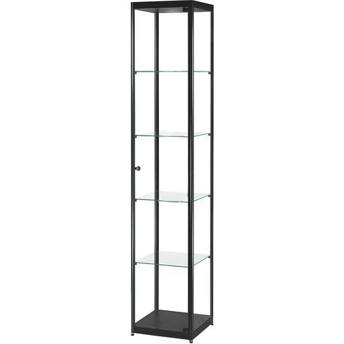 Vitrina de exposición - 400 x 400 x 2000 mm - Manutan Expert