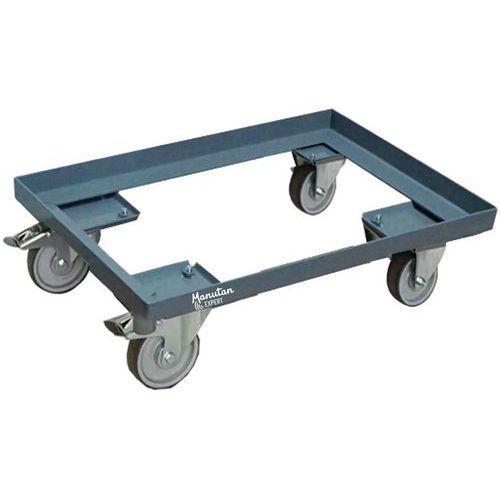 Plataforma rodante para cajas norma Europa - 250 kg - Manutan Expert