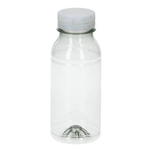 Botella PET de 250 mL a 1L + tapón naranja - Bunzl