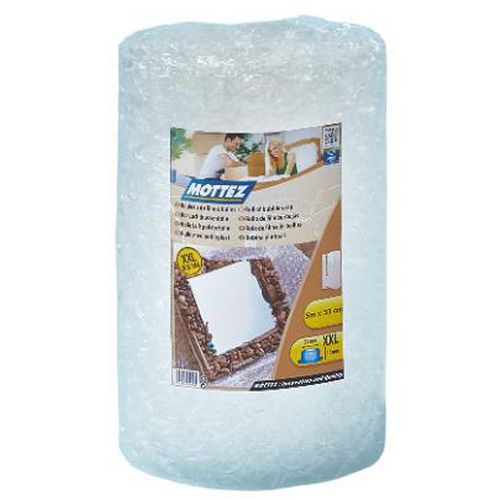 Film de burbujas XXL - 5 m × 33 cm - Mottez