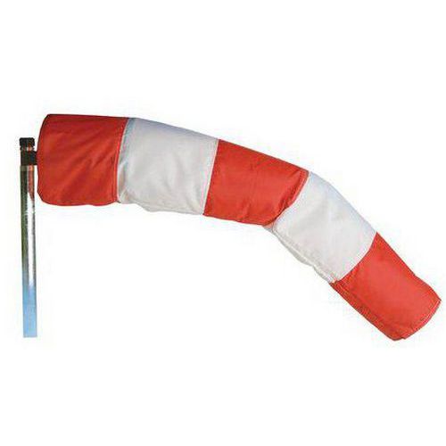 Manga de viento reforzada de fácil instalación con velcro