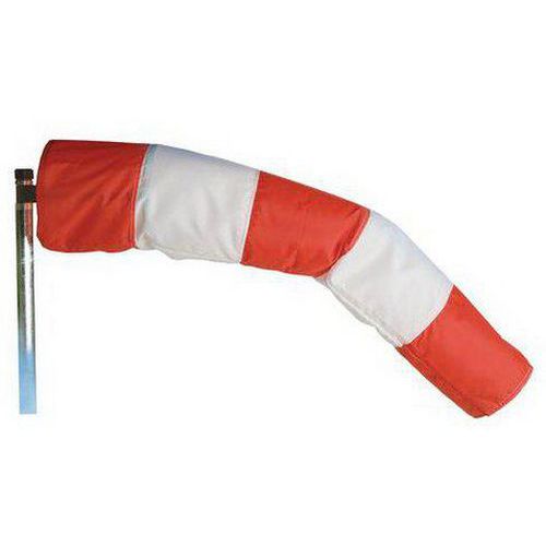 Manga de viento reforzada de fácil instalación con velcro