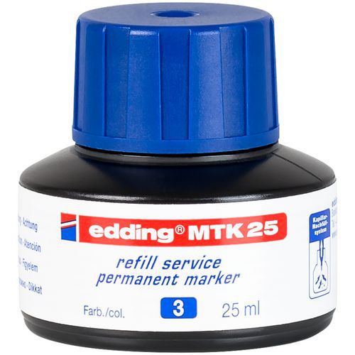 Recarga de tinta para marcador permanente Edding MTK 25