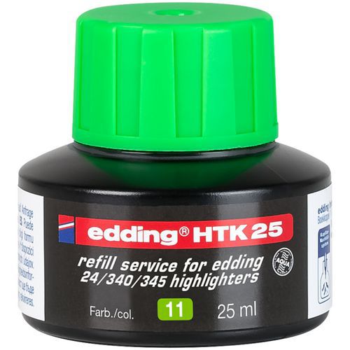 Recarga HTK25 para subrayador e24 ecoline - EDDING