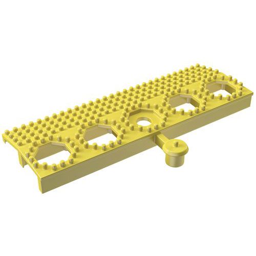 Baldosa de PVC de conexión macho - Plastex Lok Baldosa de PVC de conexión macho - Plastex Lok