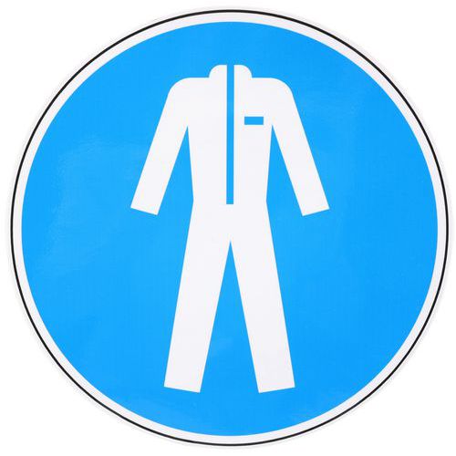 Señal - Ropa de seguridad obligatoria - Manutan Expert