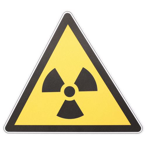 Señal de peligro - Materias radioactivas - PVC - Manutan Expert