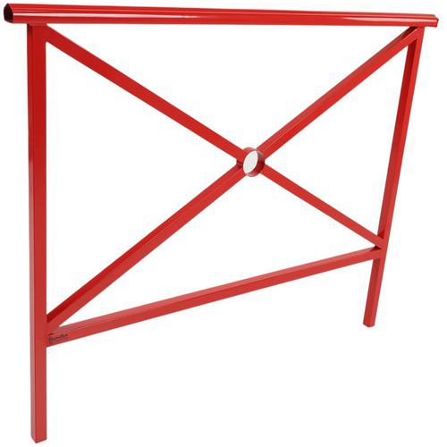 Barrera con rejilla - Roja - Manutan Expert