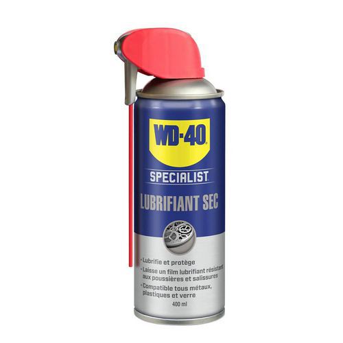 Lubricantes secos Specialist con PTFE - 400 mL - WD-40