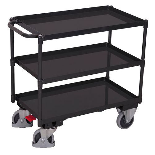 Carro con 3 plataformas de metal - Capacidad 400 kg