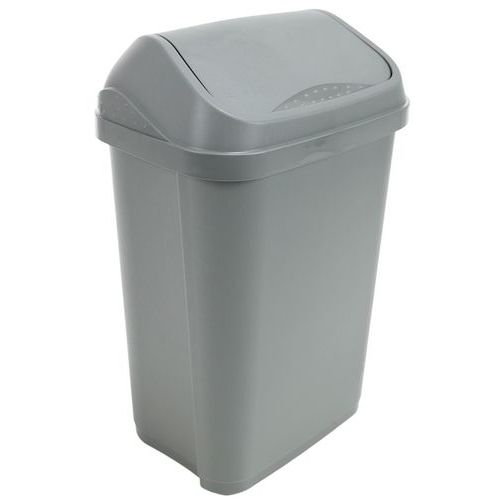 Cubo de basura sanitario con tapa basculante 25 L - Manutan Expert