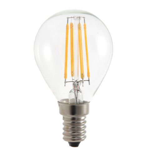 Bombilla LED de filamento P45 de 4 W con casquillo E14 - VELAMP