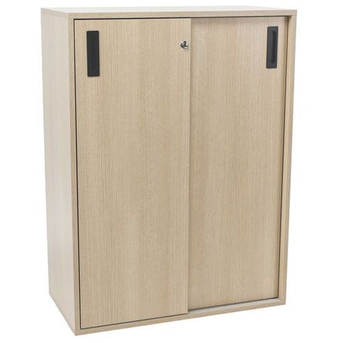 Armario bajo Misao de puertas correderas - Manutan Expert