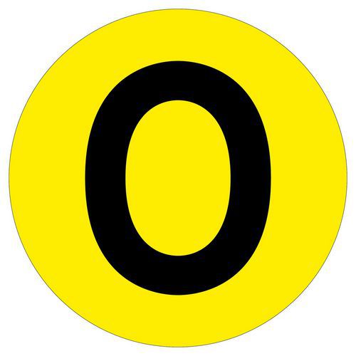 Círculo para marcado de suelo - Letra - Beaverswood