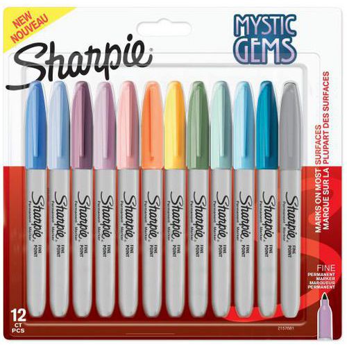 Marcadores permanentes varios colores Mystic Gems - Sharpie®