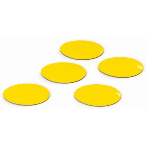 Juego de 5 símbolos de círculo amarillos - Smit Visual