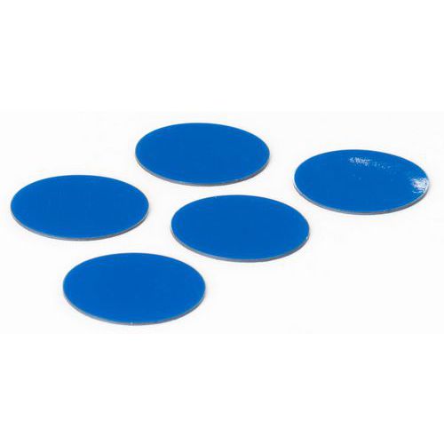 Juego de 5 símbolos de círculo azules - Smit Visual