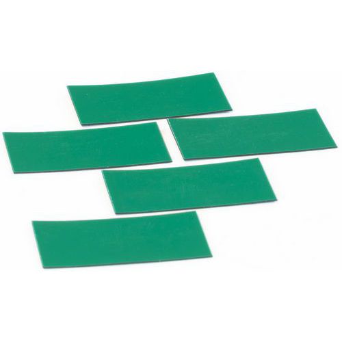 Juego de 5 símbolos de rectángulo verdes - Smit Visual