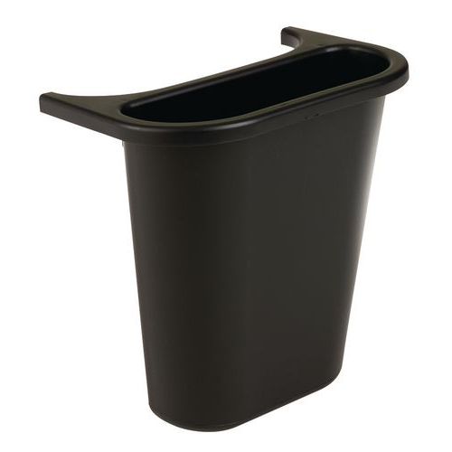 Cubeta de clasificación negro para cubo de basura rectangular Rubbermaid - 4,5 L