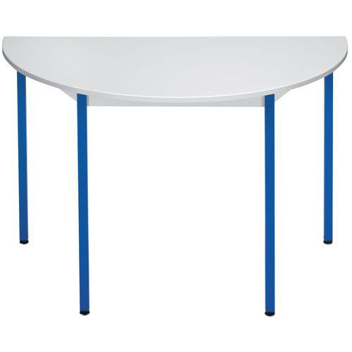 Mesa de reunión modular universal - Semicírculo - Manutan Expert