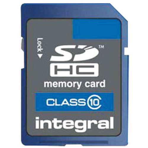 Tarjeta de memoria SDHC - 4 GB - Integral